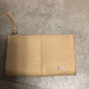 Chloe Leather Clutch / pouch
